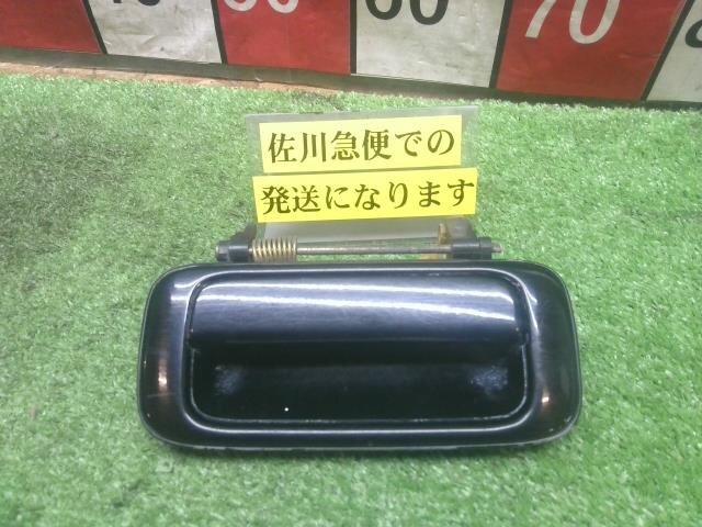 トヨタ 80系 80ランクル VX_LTD 後期 HDJ81V 左 リア ドア アウターキャッチ 再塗装品 傷有り 現状販売 中古拍卖