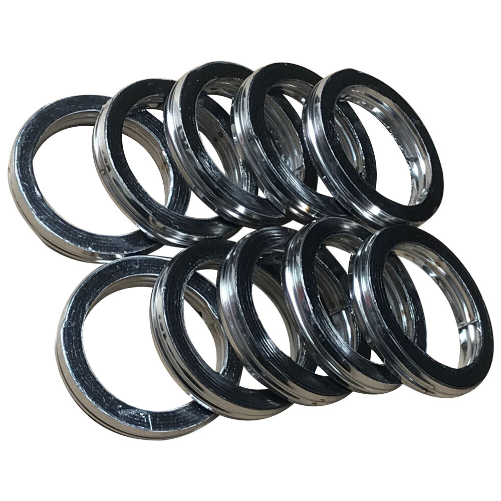 ★ スズキ 純正 新品 GS400 GS450 GSX400E ザリ ゴキ マフラーガスケット エキゾーストガスケット 10個セット エキパイ 排気漏れ拍卖