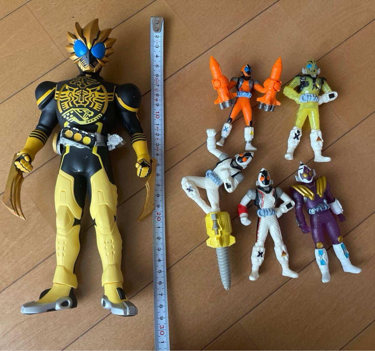 フィギュア 仮面ライダー オーズ フォーゼまとめて6体拍卖