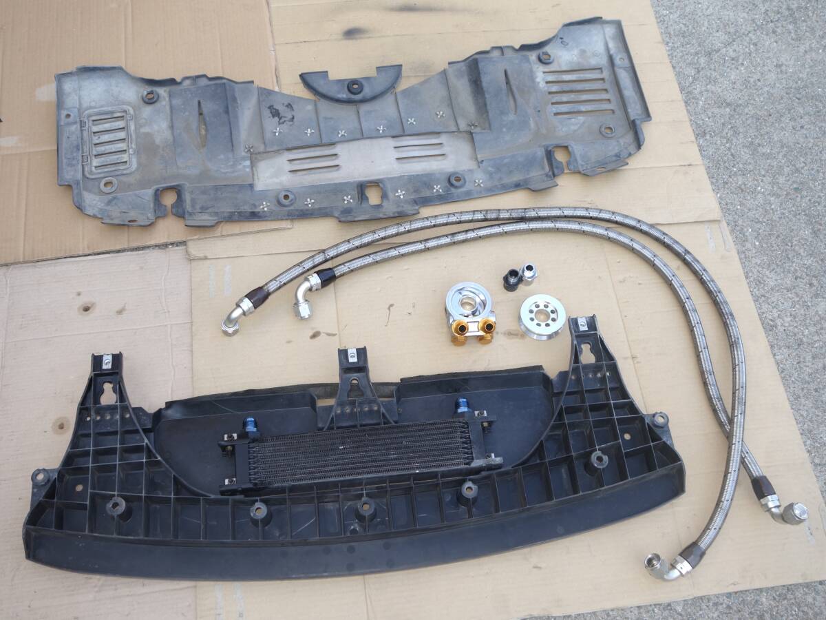 即決 最終値下げ マルシェ オイルクーラー AN10 M20×1.5 レア brz zn6 86 zc6 zd8 zn8拍卖