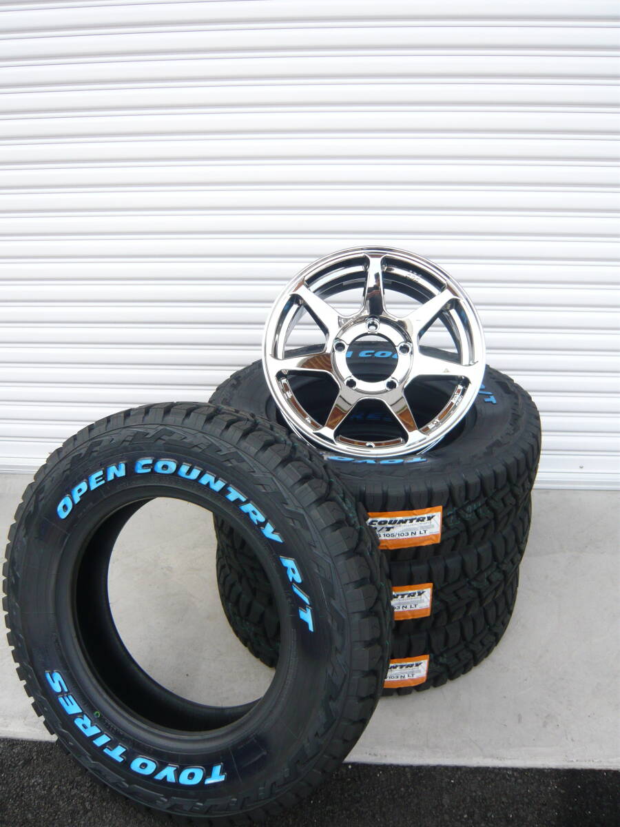 CSTZERO-1HYPER+J&TOYOオープンカントリーR/T☆185/85R16☆ホワイトレター☆ゴツゴツタイヤ☆チューナーサイズ☆ジムニーJA11JA12JB23JB64拍卖