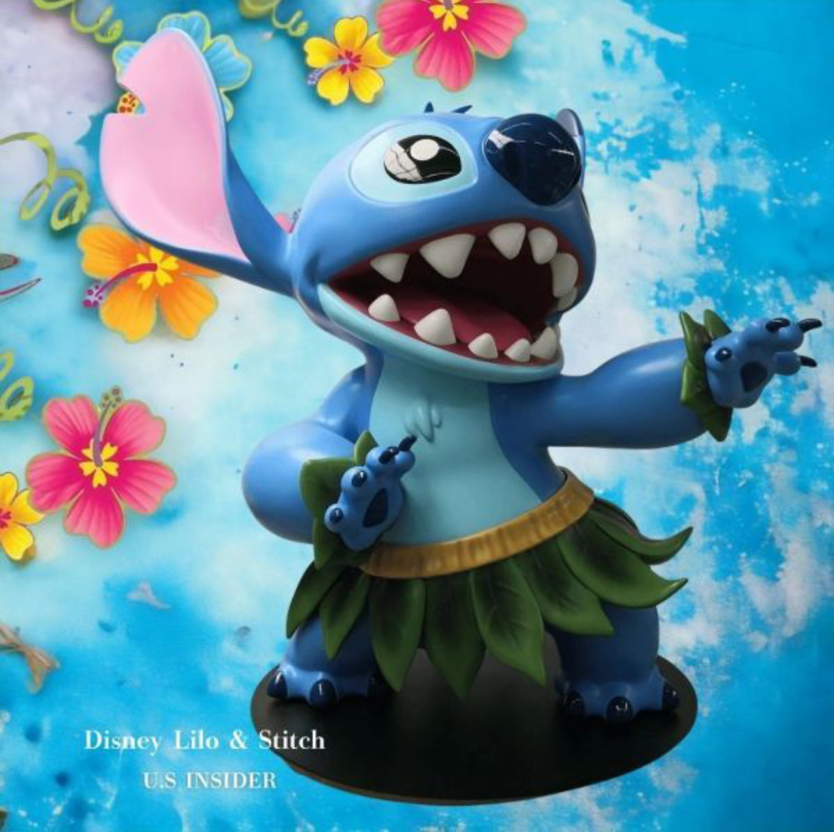 ディズニー / リロ&スティッチ〈スティッチ フラダンススタイル〉 等身大フィギュア / 【ビーストキングダム製作】拍卖