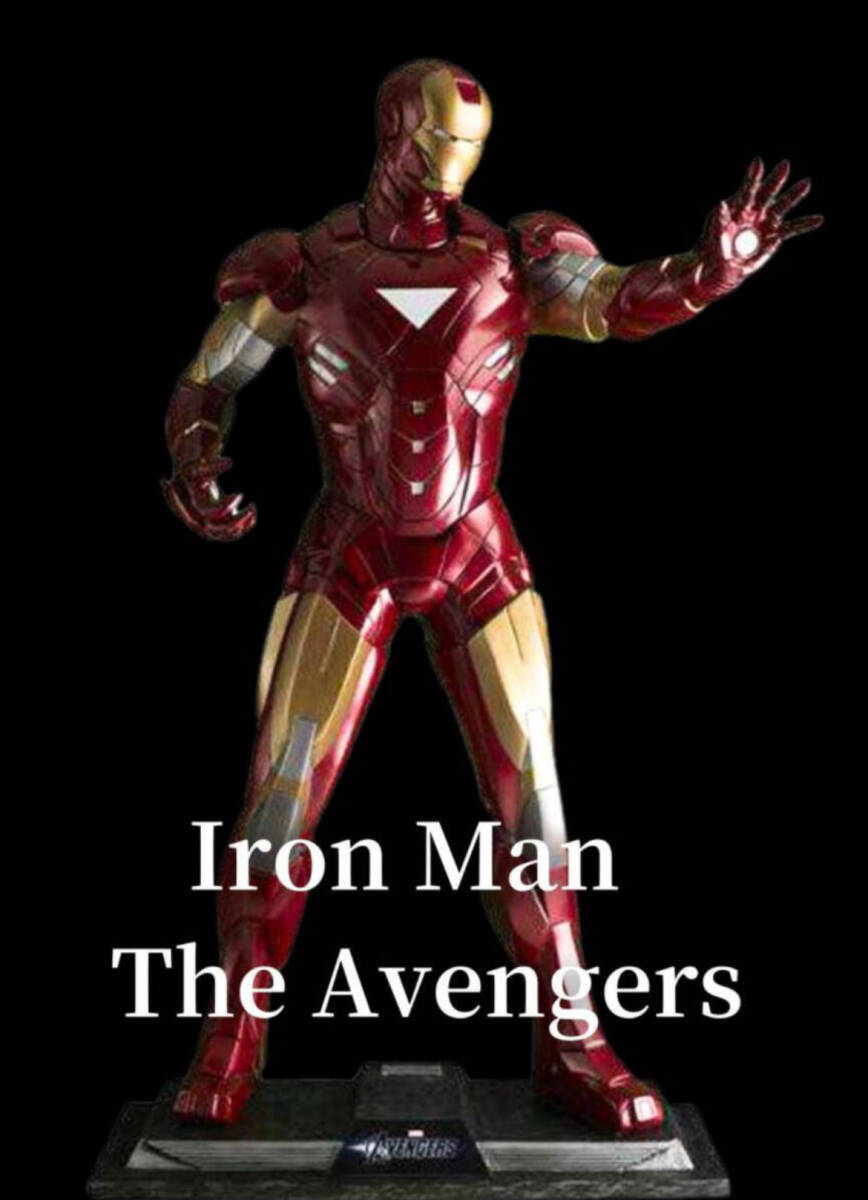 アイアンマン / アベンジャーズ マックルマネキン製作 等身大フィギュア 208.5cm×122cm×71cm拍卖