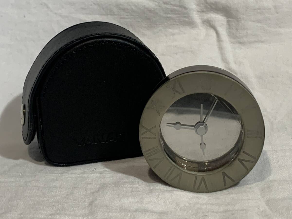 【 YANASE 】ヤナセ 小型 置時計 目覚まし時計 ワケアリ 訳あり ジャンク 旅行 トラベル ノベルティ アンティーク ヴィンテージ ビンテージ拍卖