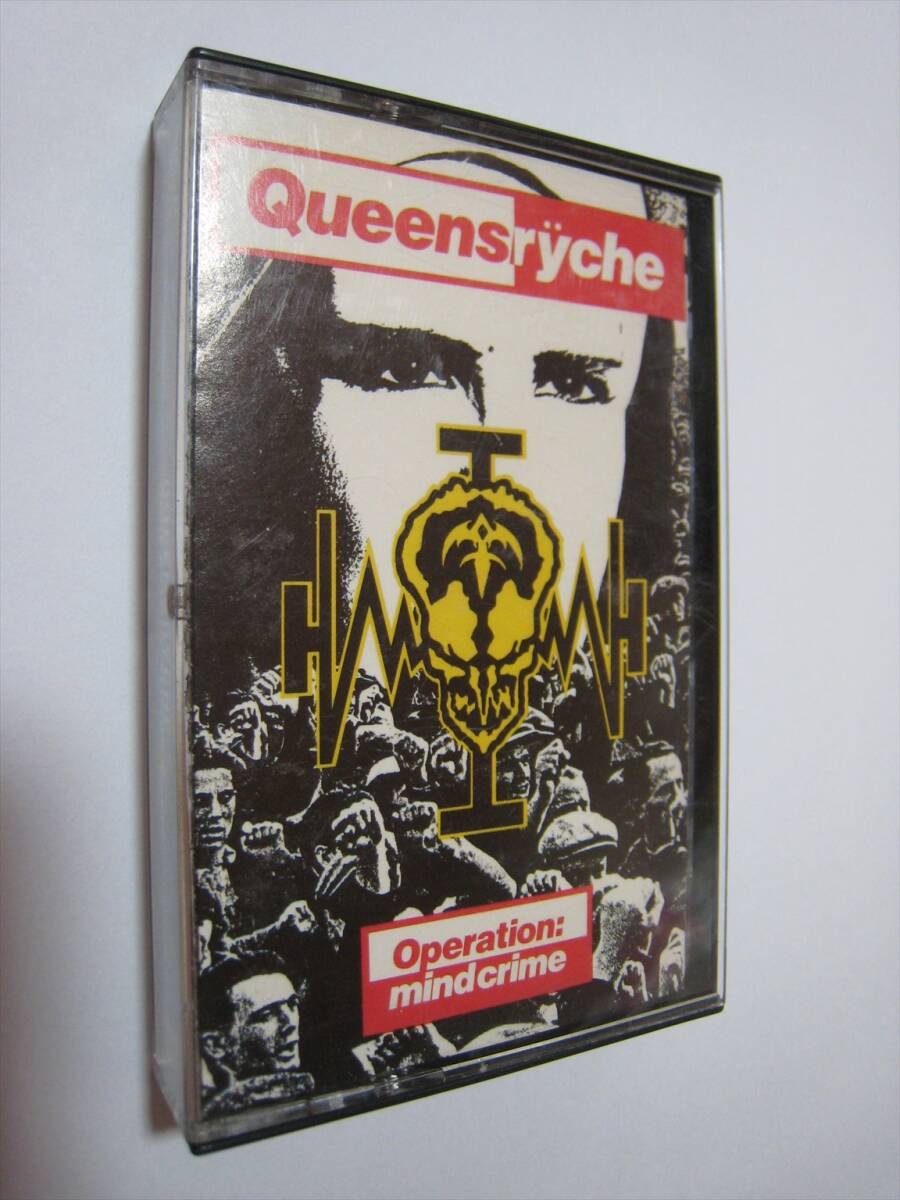 【カセットテープ】 QUEENSRYCHE / OPERATION : MINDCRIME US版 クイーンズライチ オペレーション・マインドクライム拍卖