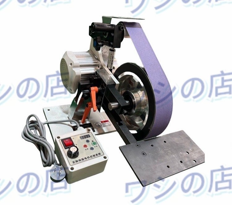 915x50MM 多機能電動ベルトサンダー 縦型横型ナイフ研削盤 調整可能な刃研ぎグラインダー PH-001586拍卖