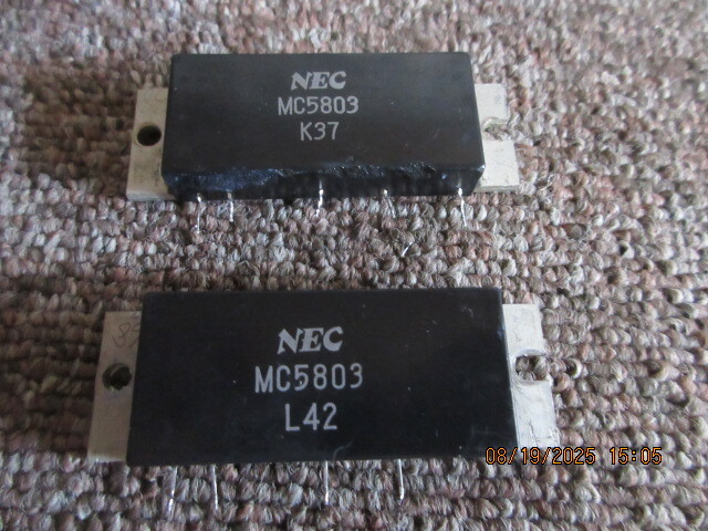 IC 各メーカーパワーモジユール パーソナル用 22個 MC5803、S-AU17A、M57749,M5793,MC5804MC5828拍卖