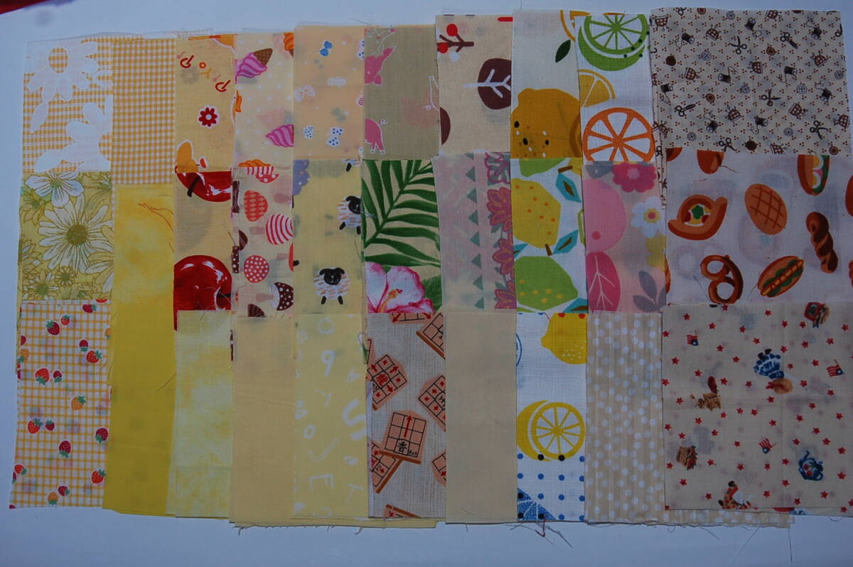 カットクロス パッチワーク用 11×11 60枚 №2-1拍卖