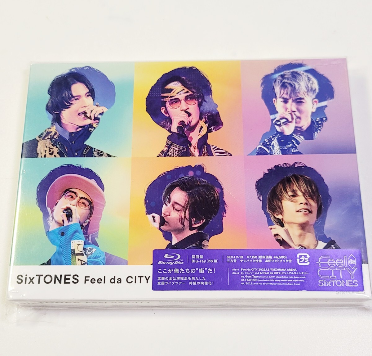 〈美盤/即決あり〉美品!初回盤 2BD SixTONES Feel da CITY / Blu-ray ブルーレイ拍卖