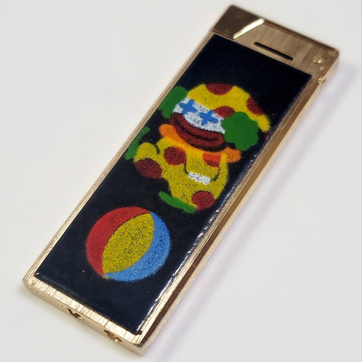 monic ガスライター 七宝焼 ピエロ / サーカス拍卖