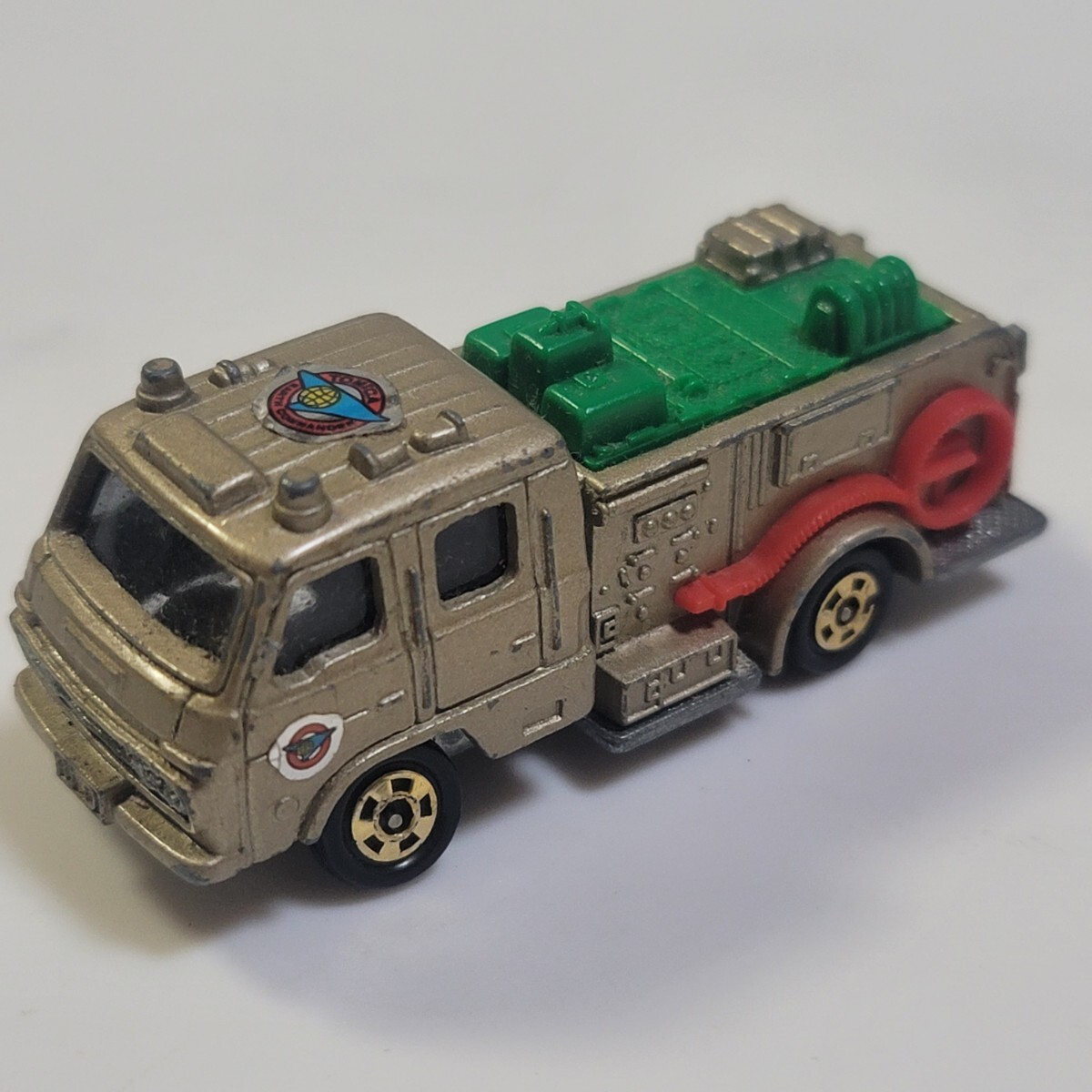 旧トミー 日本製トミカ No.110 UD CONDOR 消防車 FIRE ENGINE シールあり拍卖