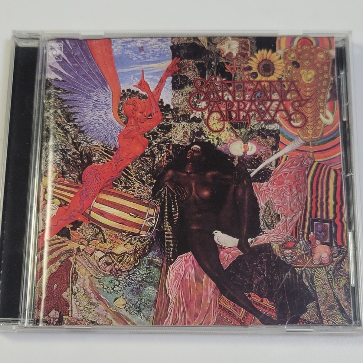 〈高音質!BSCD2〉CD 国内盤 SANTANA(サンタナ) ABRAXAS 天の守護神 ブルースペックCD!解説書付き拍卖