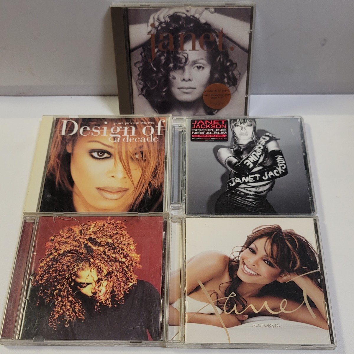 《5枚セット》CD ジャネット・ジャクソン janet. / The Velvet Rope / All for You / Design of a Decade / DISCIPLINE まとめて拍卖