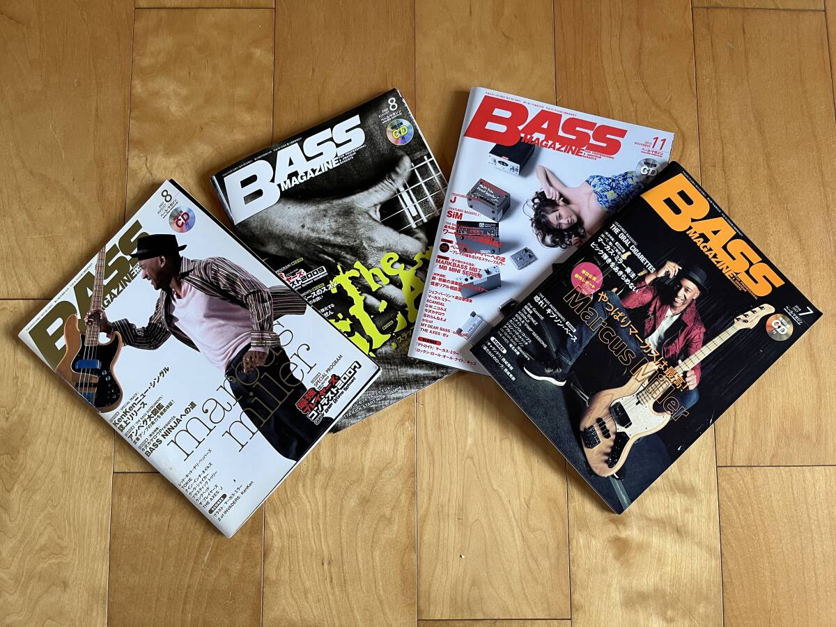 ☆☆【4冊セット】Bass Magazine CD付属・CD未開封☆☆拍卖