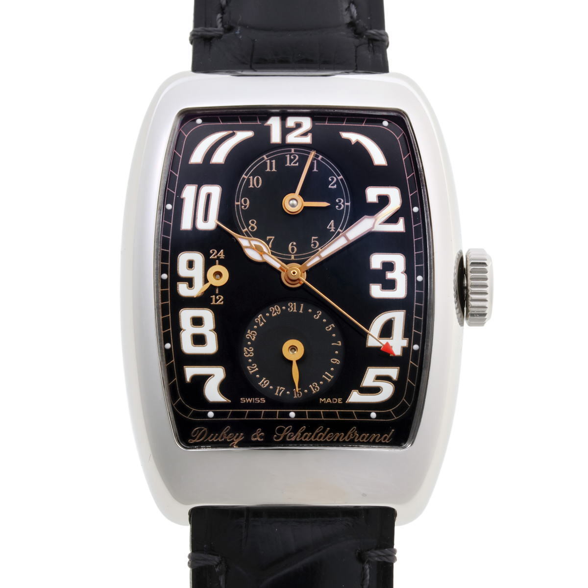 DUBEY & SCHALDENBRAND ダービー&シャルデンブラン アエロディーン デュオ オートマチック ADUO/ST/BKW /LD SS メンズ 時計 2510014拍卖