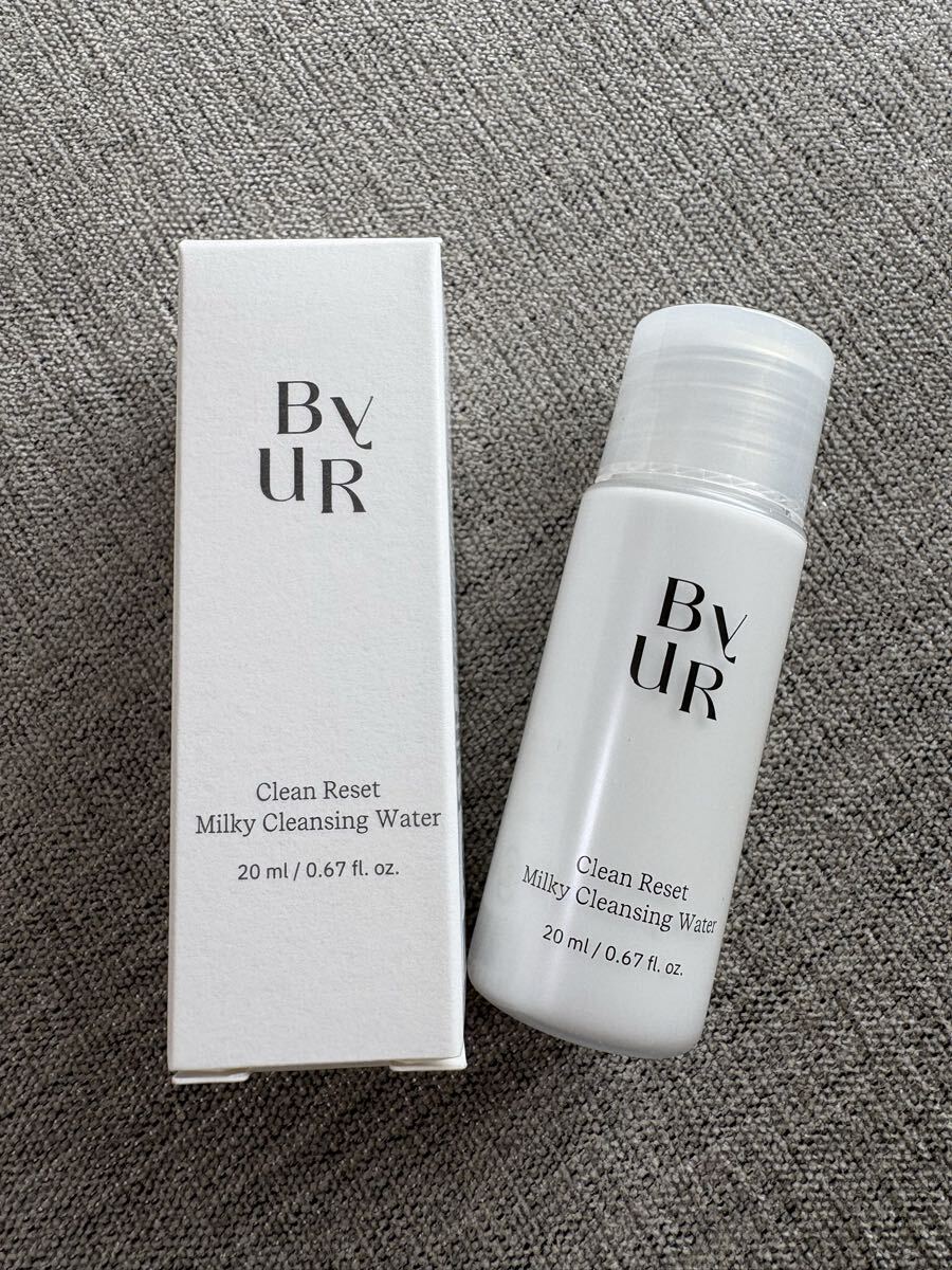 バイユア/クリーンリセットミルキークレンジングウォーター/20ml/サンプル/トライアル/ふきとり/ダブル洗顔不要/送料180円/匿名配送拍卖