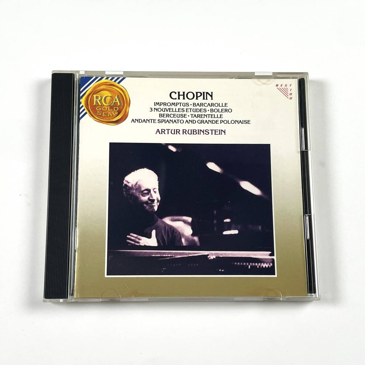 アルトュール・ルービンシュタイン ショパン 即興曲/舟唄/三つの新練習曲/ボレロ/子守歌/タランテラ 中古CD拍卖