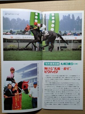 競馬 JRA レープロ960728札幌3歳S セイリューオー /#ビワハイジ Hプライムステージ メローフルーツ テイエムハリケーン ニシノフラワー拍卖