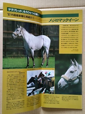 競馬 JRA レープロ970622函館 ソロシンガー/ボールドエンペラー/他場エアグルーヴ/種牡馬メジロマックイーン・ミホノブルボン加藤和宏500勝拍卖