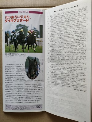 競馬 JRA レープロ990613東京 ※難あり 安田記念エアジハード /Yタイキブリザード #タイキシャトル Hノースフライト Sグラスワンダーほか拍卖