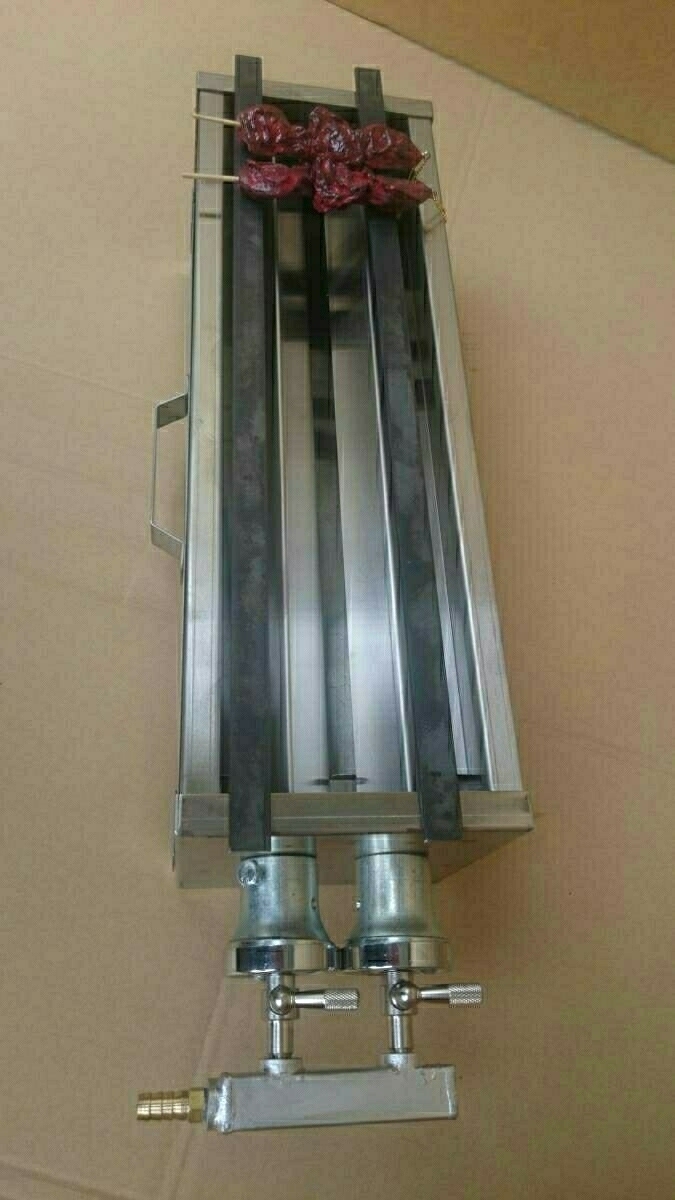 串焼き機 焼き鳥グリル 五平餅 LPG ガス 炉端焼き やきとり焼器 キッチンカー 団子 出前 手羽先 つくね BBQ 模擬店 夏祭り 盆踊り 豚牛鶏肉拍卖