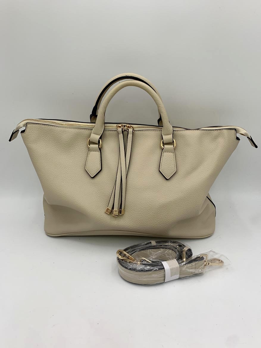 RODE SKO ロデスコ 2way ショルダー ハンド バッグ ベージュ系 ■■ ☆ fhc9 レディース拍卖