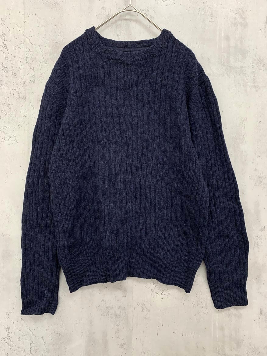 LEVI’S リーバイス RED TAB ラムウール ニット セーター sizeS/紺 ◇■◎ ☆ fhc9 レディース拍卖