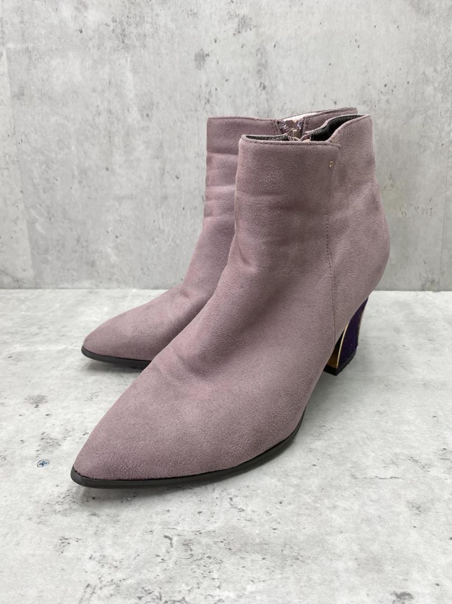 tehen テーン ショート ブーツ size23.0cm/紫 ◇■拍卖