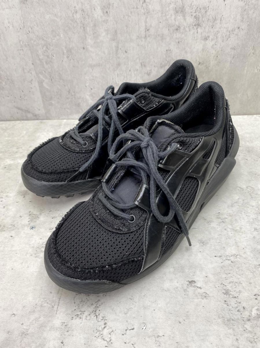 Onitsuka Tiger オニツカタイガー 1183A792 ビッグ ロゴ トレーナー スニーカー size26.5cm/黒 ■■拍卖