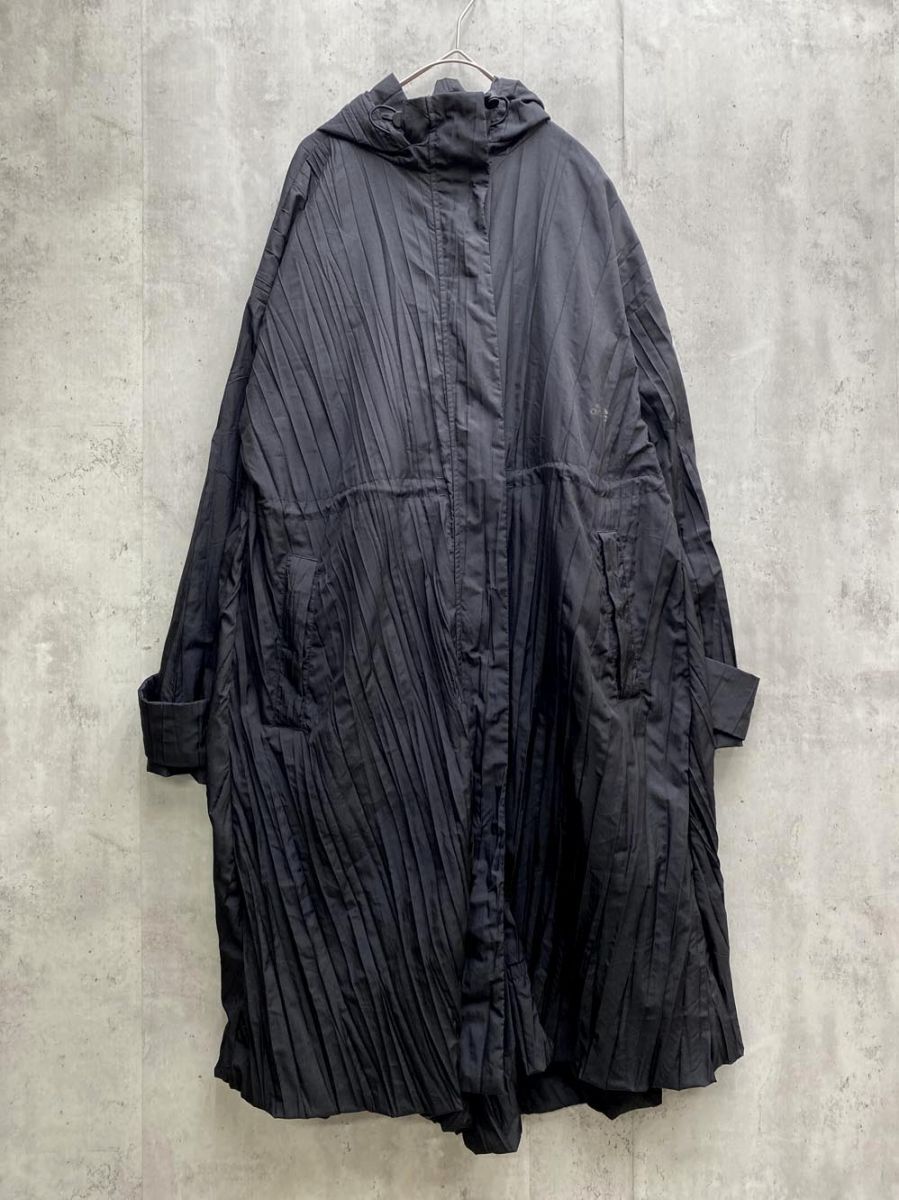 adidas アディダス ウインドフルジップ W STYLE ウーブンロングジャケット size不明/黒 ◇■拍卖