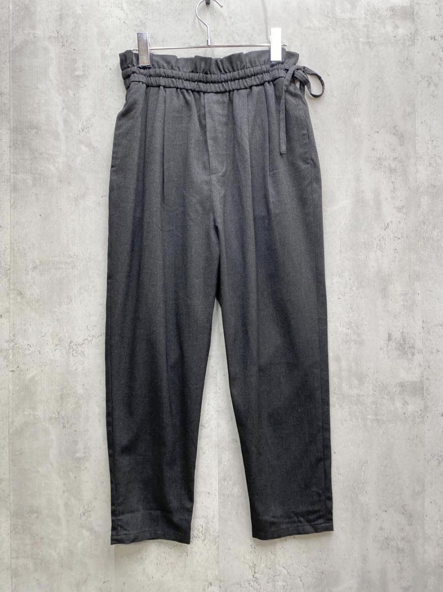 ゆうパケットOK 新品 studio CLIP スタジオクリップ TR ツイル サルエル パンツ sizeM/グレー ◇■拍卖