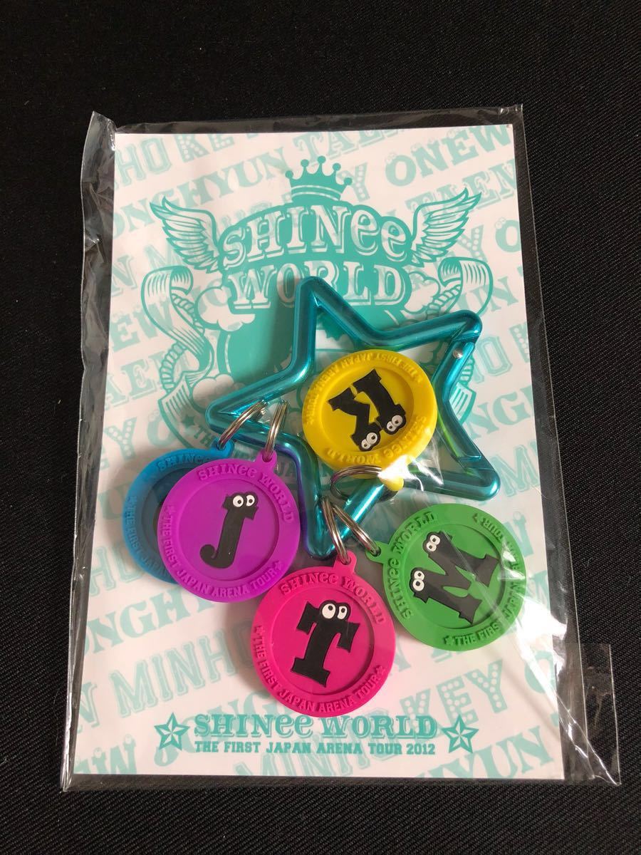 SHINee WORLD 2012 THE FIRST JAPAN ARENA TOUR グッズ カラビナ キーホルダー 新品拍卖
