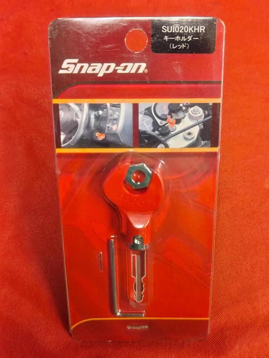 スナップオン スパナ型キーホルダー 赤 Snap-on レッド 絶版品拍卖