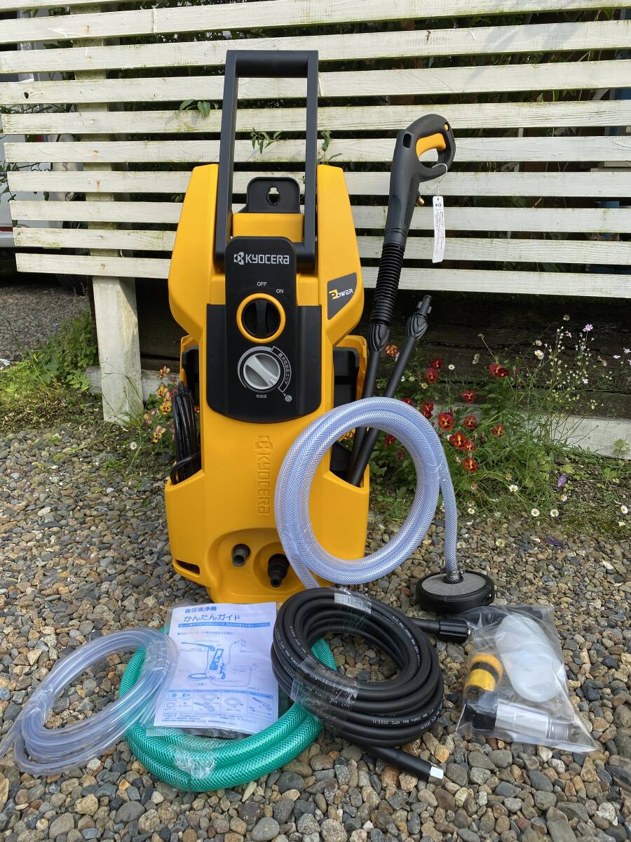 KYOCERA 京セラ 高圧洗浄機 AJP-1700VGQ 新品未使用! ハイエンドモデル/高圧ホース10m/圧力調節/バルブ式自吸拍卖