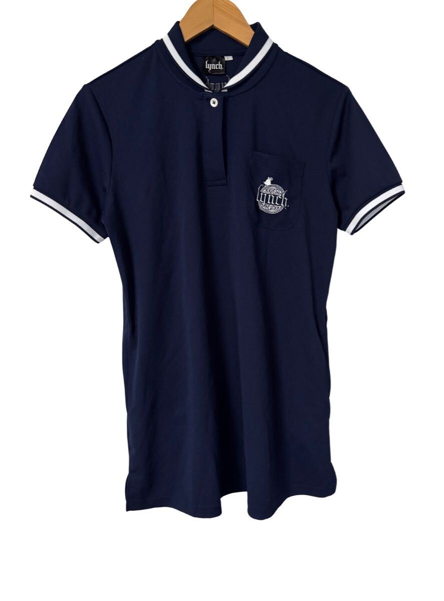 lynch. リンチ バンド公式 ポロシャツ ネイビー Lサイズ lynch. Official Band Polo Shirt Navy L Size 半袖拍卖