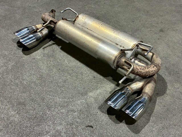 インプレッサ CBA-GRB WRX STI 純正 オプション リア マフラー 20090026S 個人宅様配送不可 営業所止め可 (GRF/リヤ/OP/エキゾースト拍卖