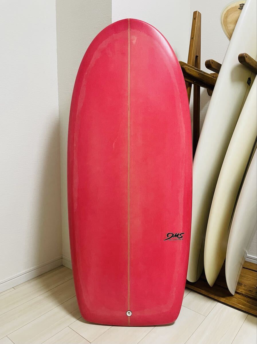 レア 美品 DMSサーフボード バリウム ミニシモンズ 4'6 ウッドキールフィン JS アルメリック DHD拍卖