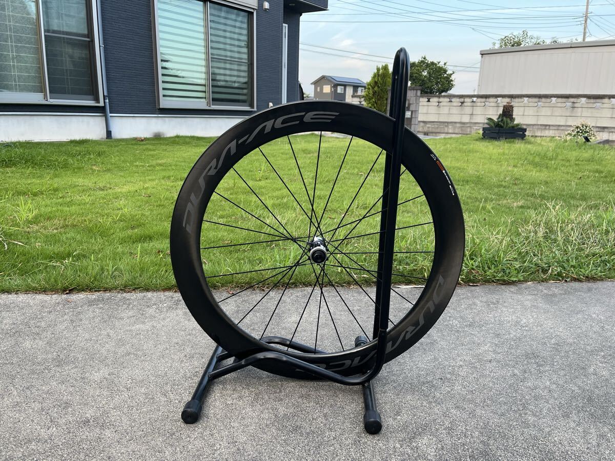 SHIMANO DURA-ACE WH-R9170 c60 フロントホイールのみ ディスクブレーキ用ホイール DISC用 シマノ 綺麗 自己紹介文もご覧下さい 拍卖