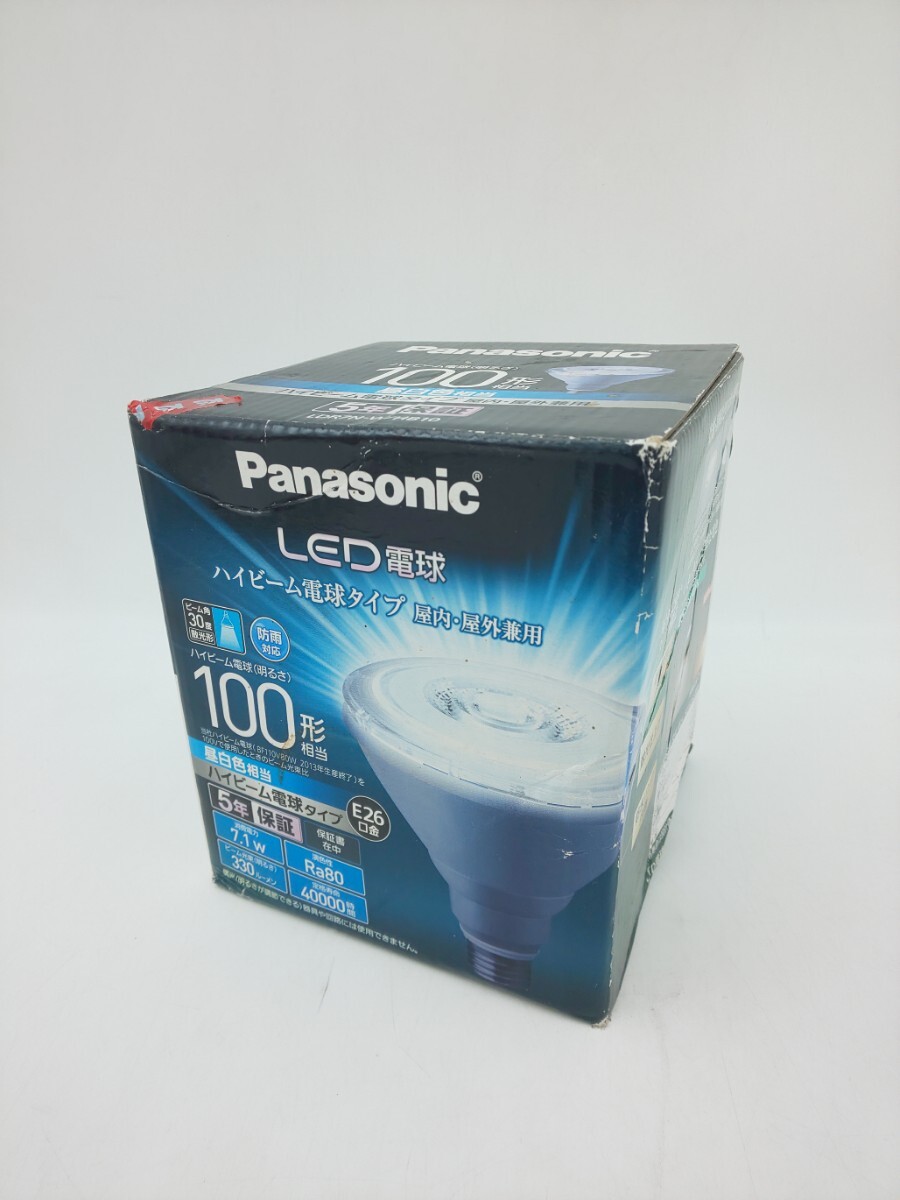 ☆ Panasonic LED電球 LDR7N-W/HB10 ハイビーム電球タイプ 屋内.屋外兼用 100形相当 昼白色相当 E26口金☆パナソニック拍卖