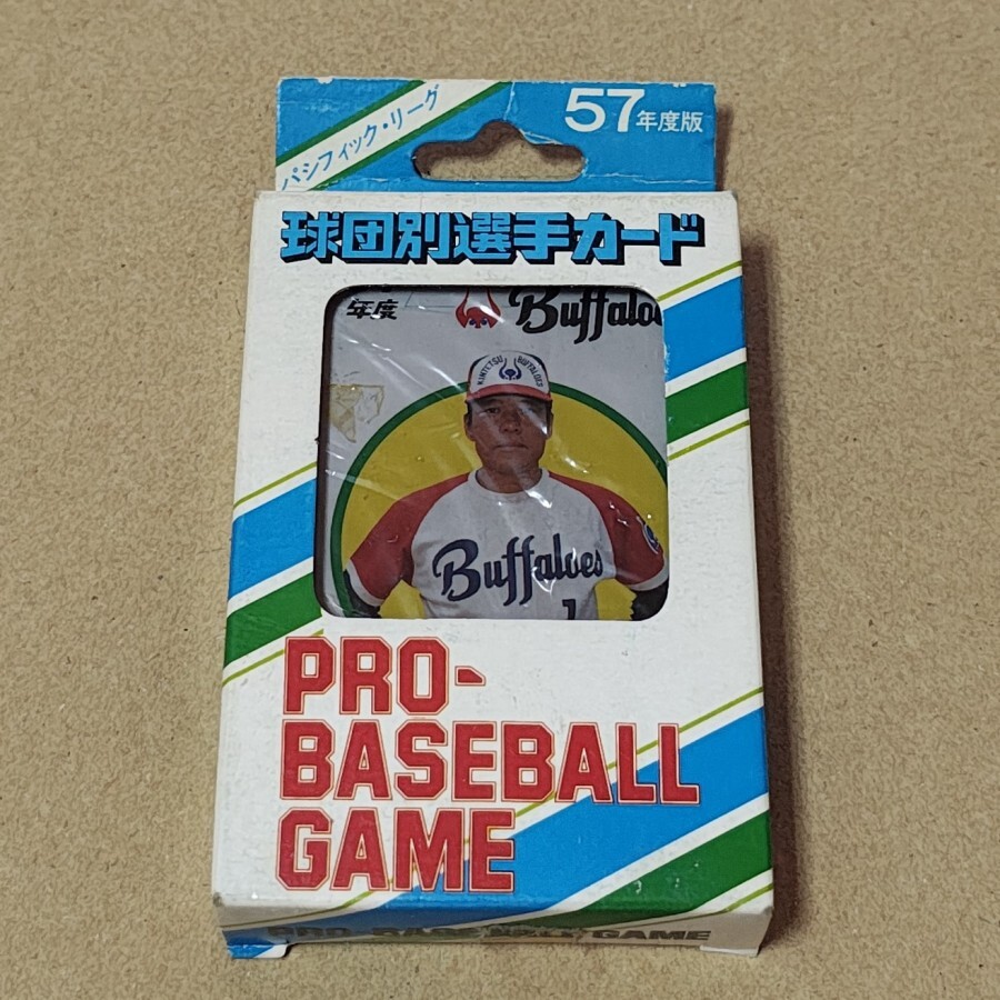 タカラ プロ野球カードゲーム 57年度版 近鉄バファローズ拍卖