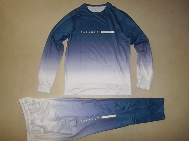 ストレッチ 上下セット グラデーション拍卖