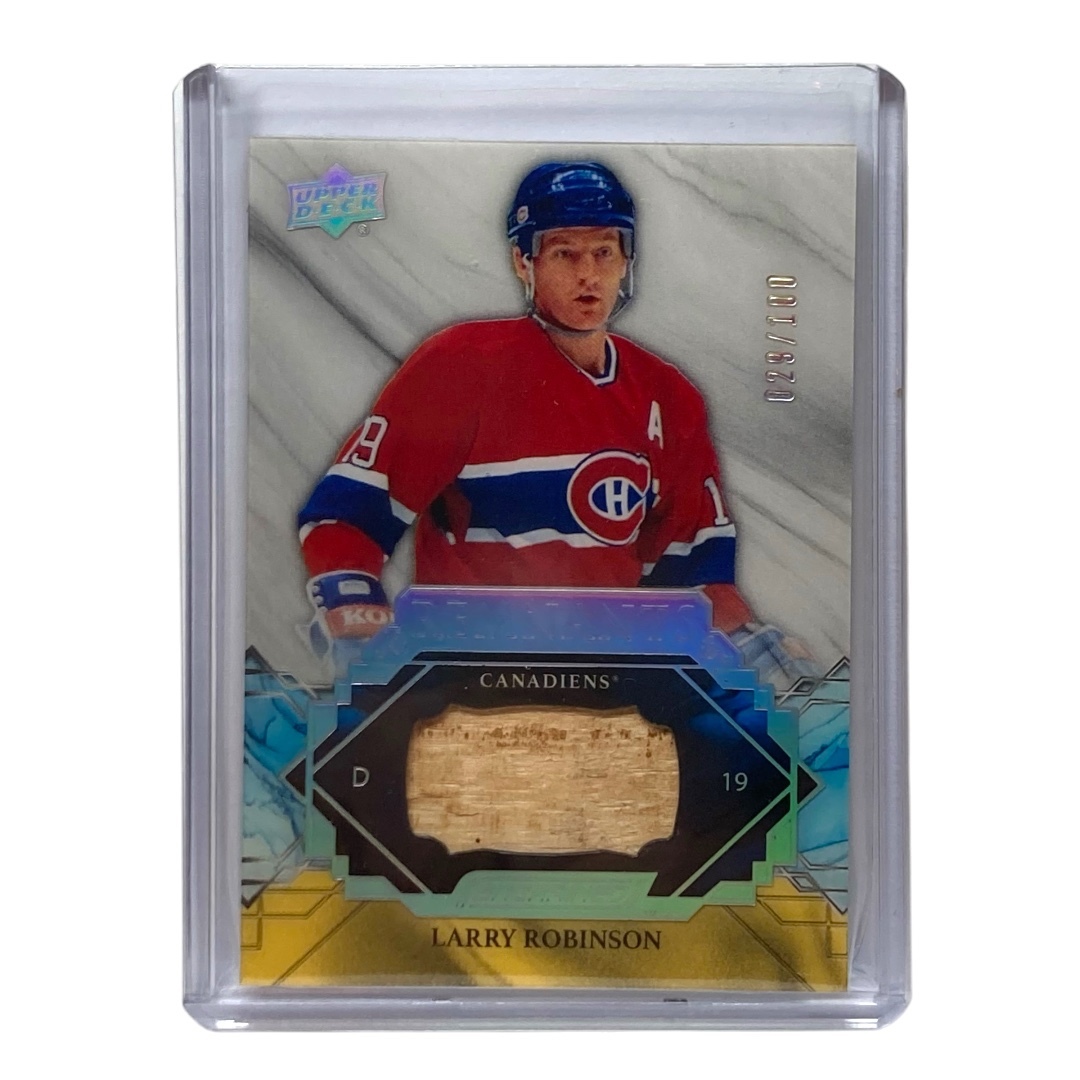 UPPER DECK NHLカード ENGRAINED LARRY ROBINSON CANADIENS 029/100 #R-LR 中古 IT2拍卖