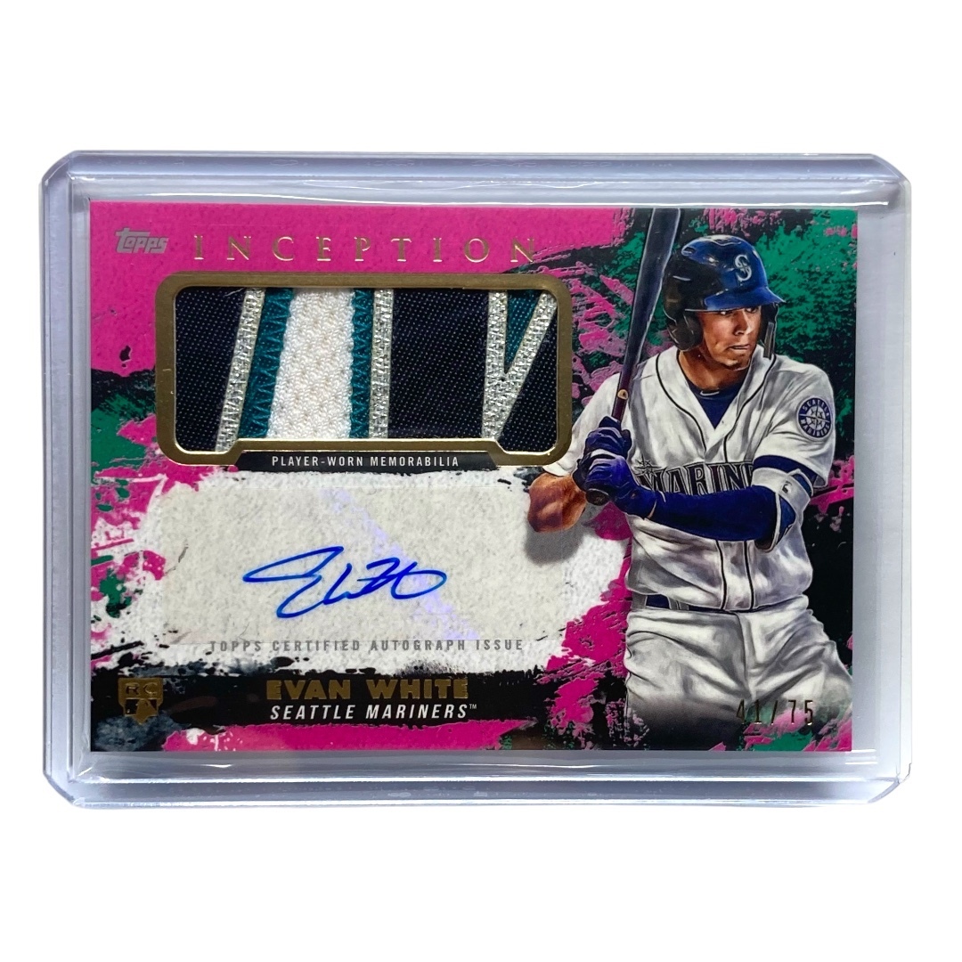 TOPPS MLBカード INCEPTION EVAN WHITE MARINERS 41/75 #APC-EW 中古 IT2拍卖