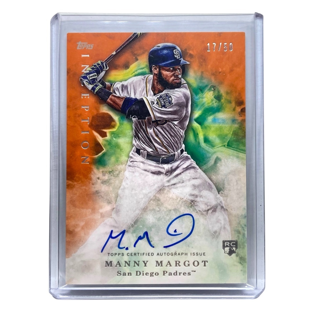 TOPPS MLBカード INCEPTION MANNY MARGOT PADRES 17/50 #117 中古 IT2拍卖