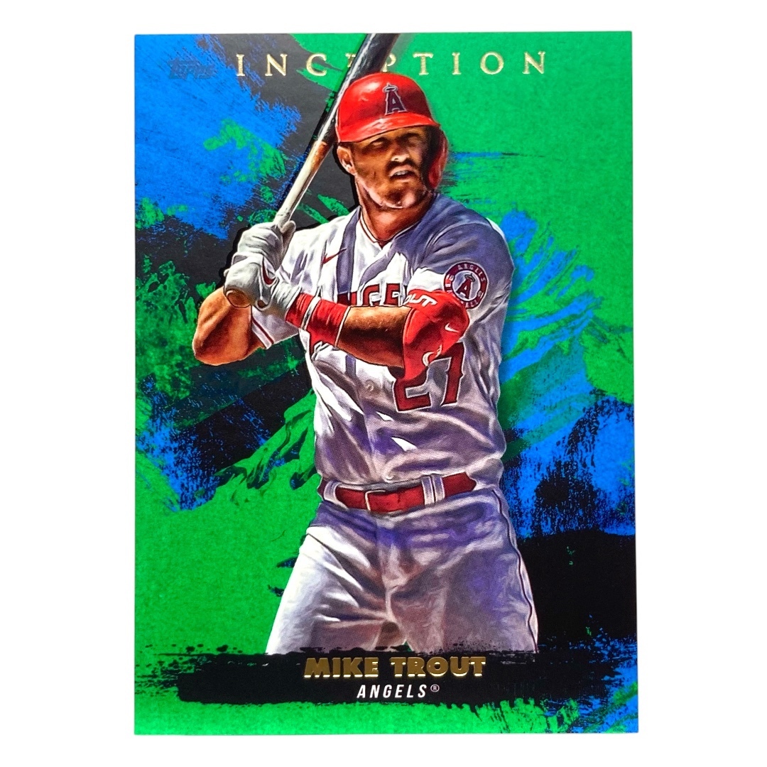 TOPPS MLBカード INCEPTION MIKE TROUT ANGELS #60 中古 IT2拍卖