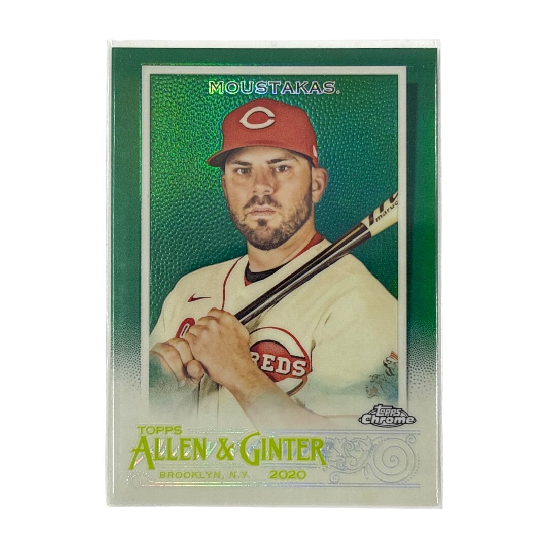 TOPPS MLBカード CHROME ALLEN & GINTER MIKE MOUSTAKAS CINCINNATI REDS 39/99 #208 中古 IT1拍卖
