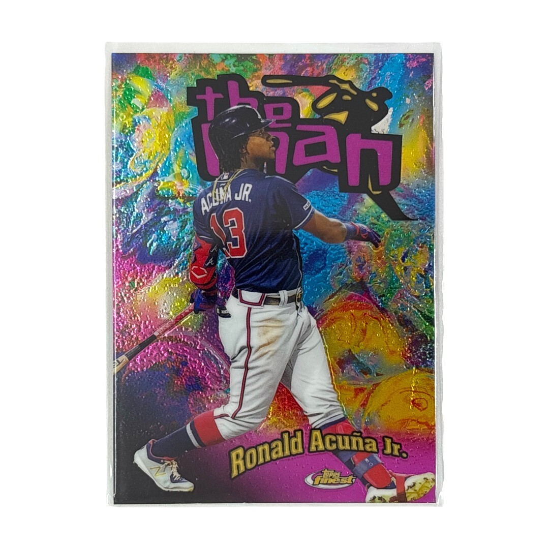 TOPPS MLBカード FINEST RONALD ACUNA JR. ATLANTA BRAVES #FTM-11 中古 IT1拍卖