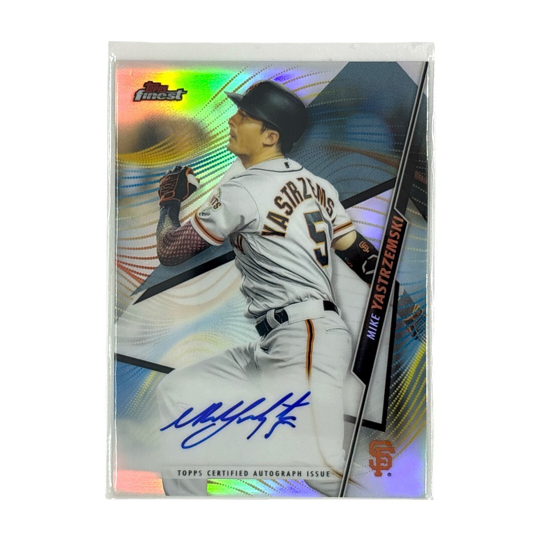 TOPPS MLBカード FINEST MIKE YASTRZEMSKI SAN FRANCISCO GIANTS #FA-MY 中古 IT1拍卖