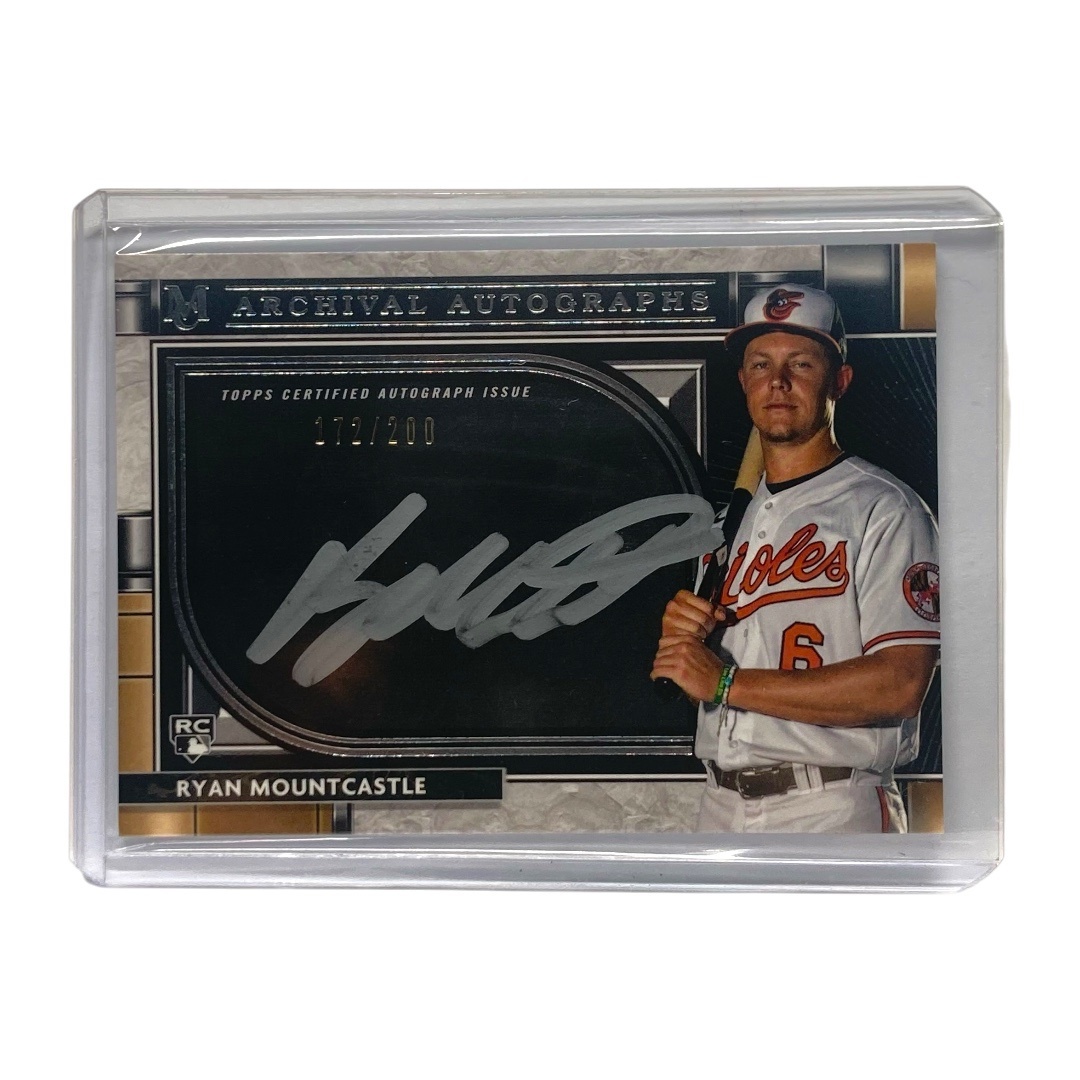 TOPPS MLBカード MUSEUM COLLECTION RYAN MOUNTCASTLE ORIOLES 172/200 #AA-RM 中古 IT2拍卖