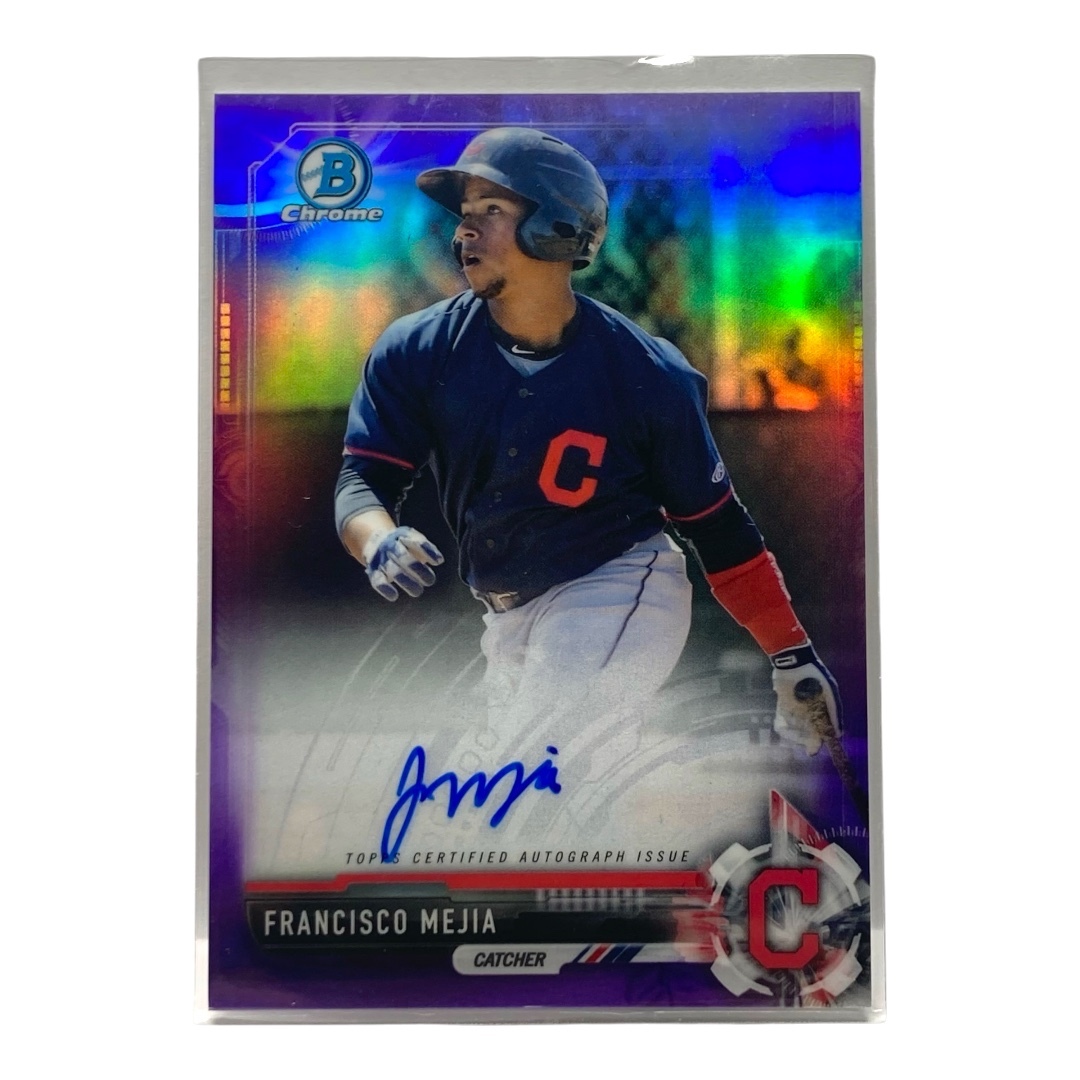 TOPPS MLBカード BOWMAN CHROME FRANCISCO MEJIA INDIANS 173-250 #CPA-FM 中古 IT2拍卖